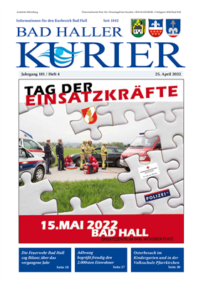 Bad Haller Kurier April 2022