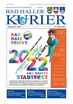 Bad Haller Kurier August 2022